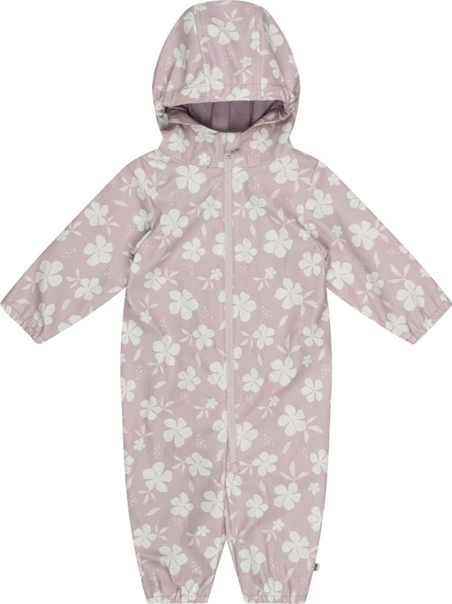 Product image for Floral Print One Piece Rainsuit - Baby Girl