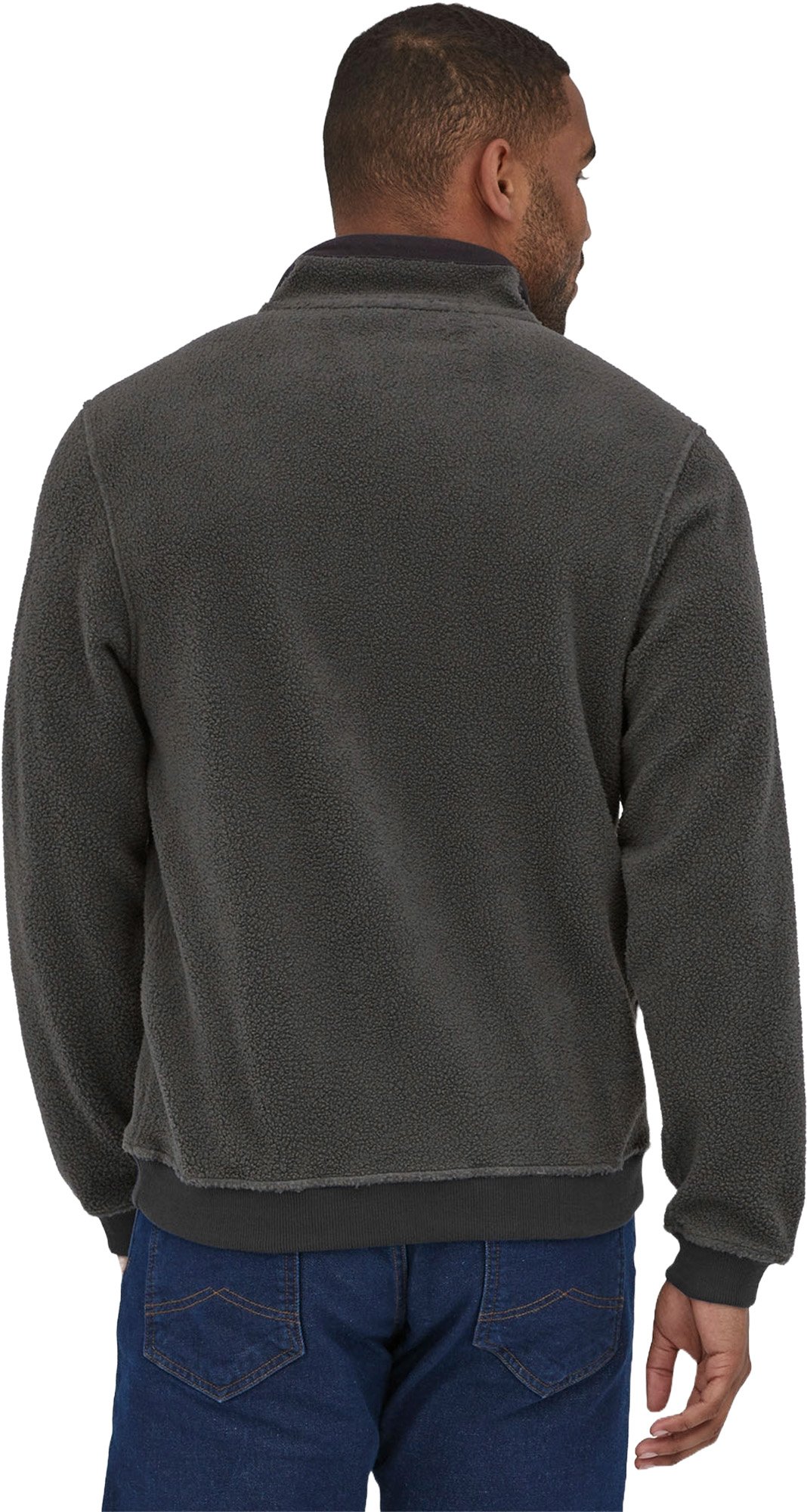 Product gallery image number 3 for product Shearling Fleece Button Pullover - Men's