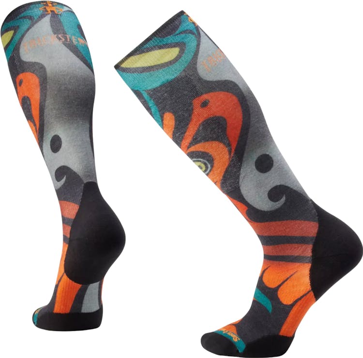 Product gallery image number 1 for product Ski Targeted Cushion Trickster Print OTC Socks - Unisex