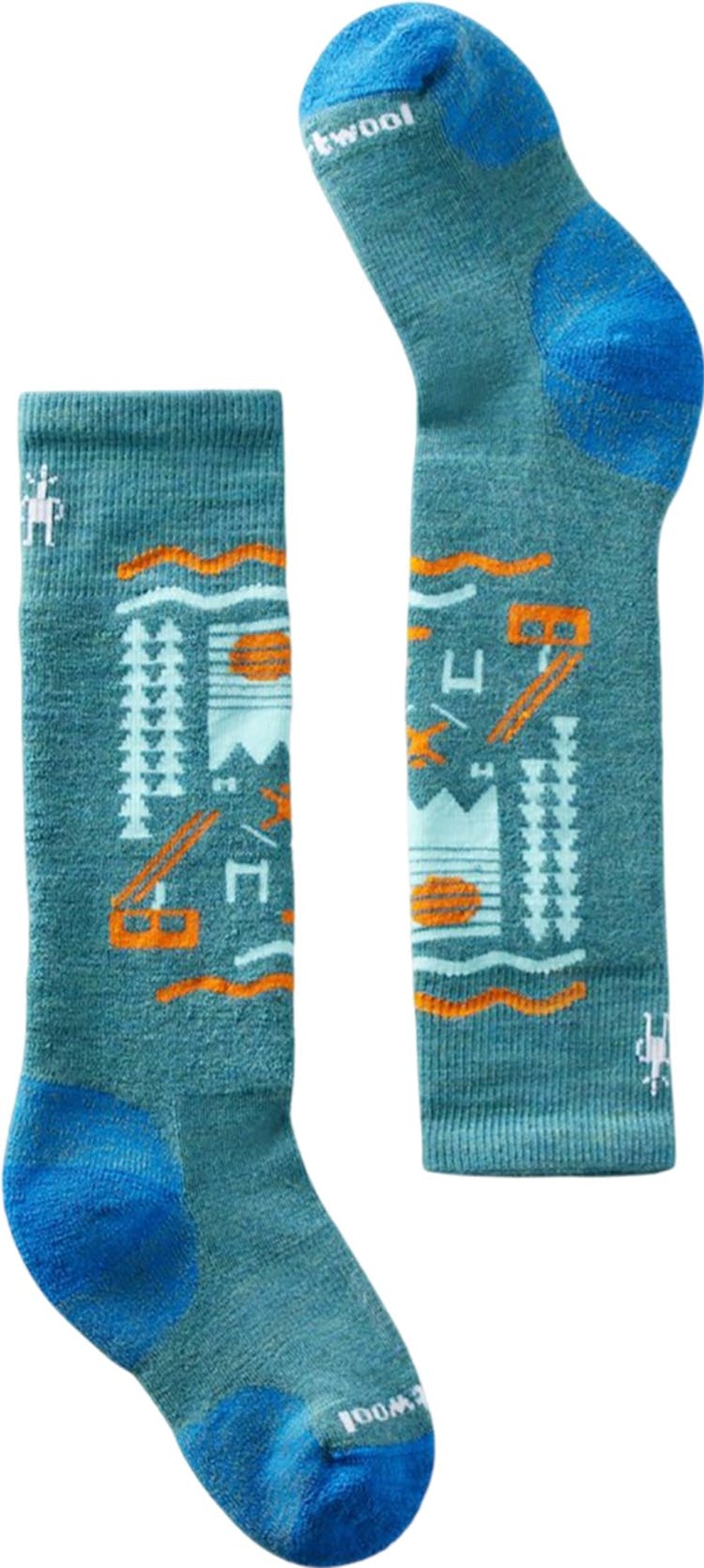 Product gallery image number 1 for product Wintersport Full Cushion Ski Day OTC Socks - Kids
