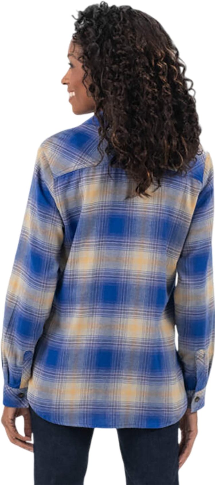 Product gallery image number 4 for product Long Sleeve Plaid Shirt - Women's