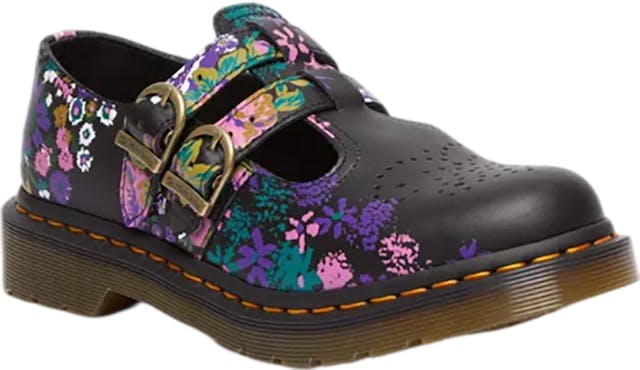 Product image for 8065 Vintage Floral Leather Mary Jane Shoes - Women's
