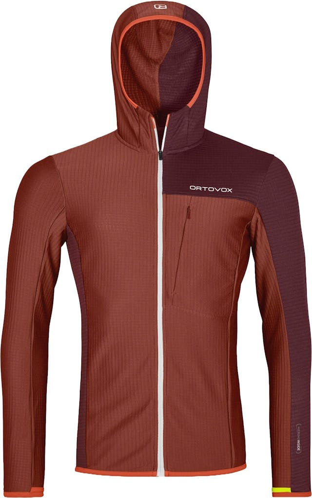 Product image for Fleece Light Grid Hooded Jacket - Men's
