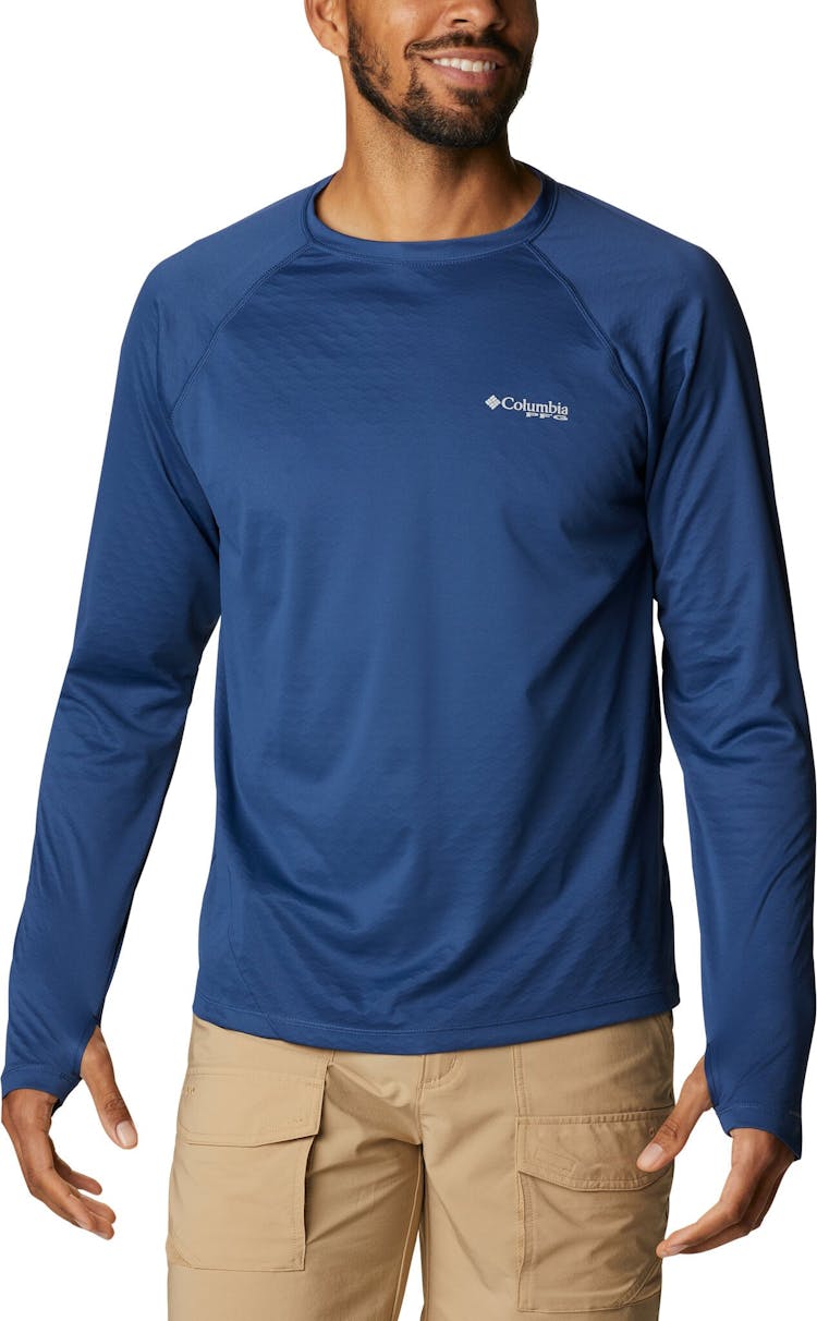 Product gallery image number 1 for product PFG ZERO Rules Ice Long Sleeve Shirt - Men's
