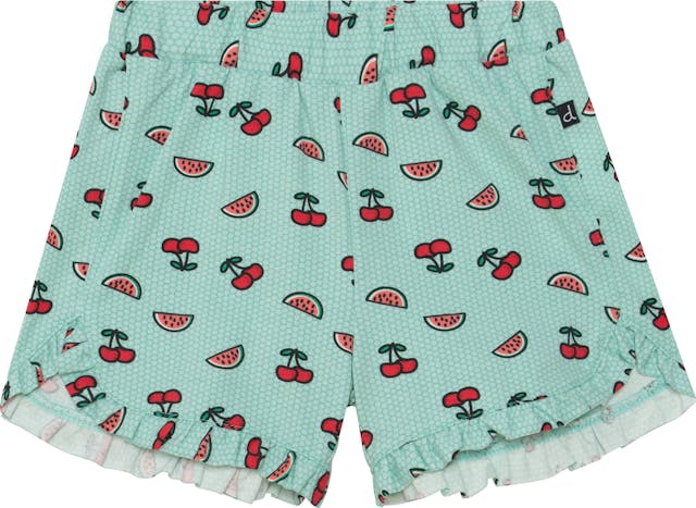Product image for Organic Cotton Shorts with Frill - Little Girls