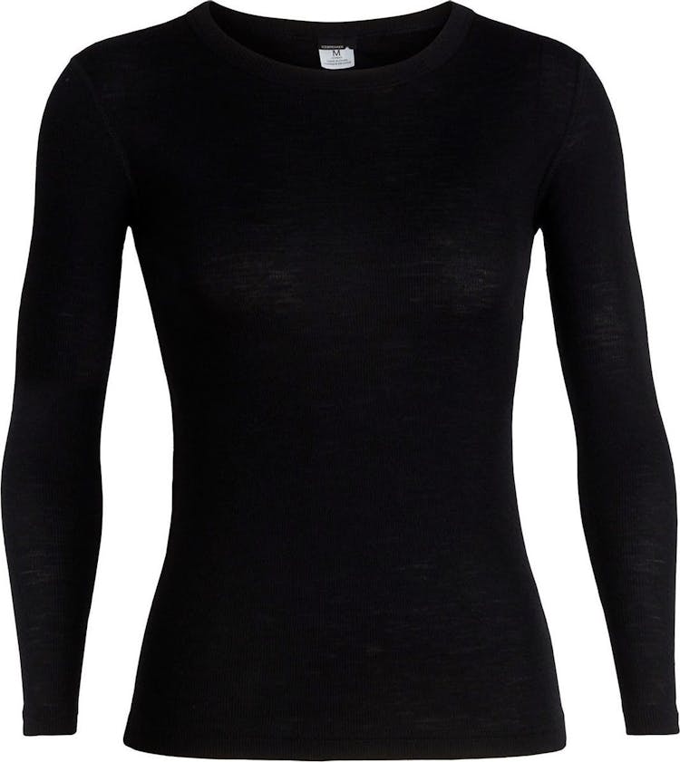 Product gallery image number 1 for product Rib Long Sleeve Crewe - TABI Collection - Women's