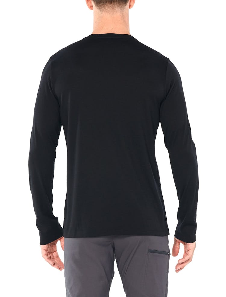 Product gallery image number 2 for product Tech Lite LS Crewe Snow Wave - Men's
