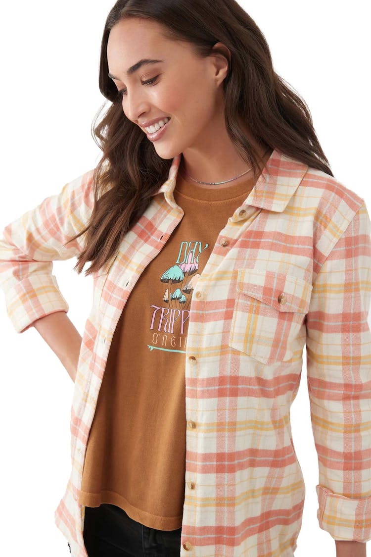 Product gallery image number 7 for product Nash Woven Long Sleeve Flannel Shirt - Women's