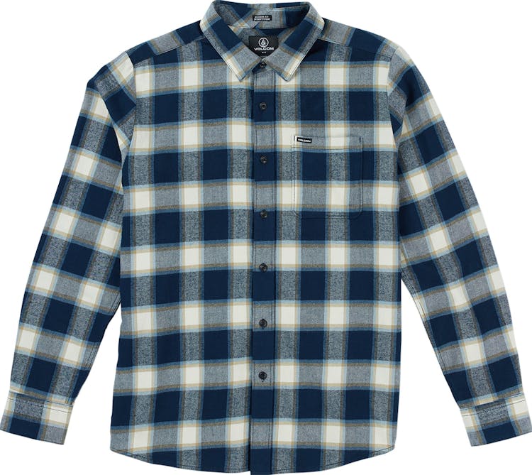 Product gallery image number 1 for product Caden Plaid Long Sleeve Flannel Shirt - Men's
