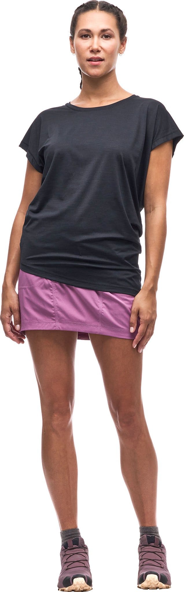 Image de produit pour T-shirt à manches courtes avec ourlet asymétrique Ester III - Femme