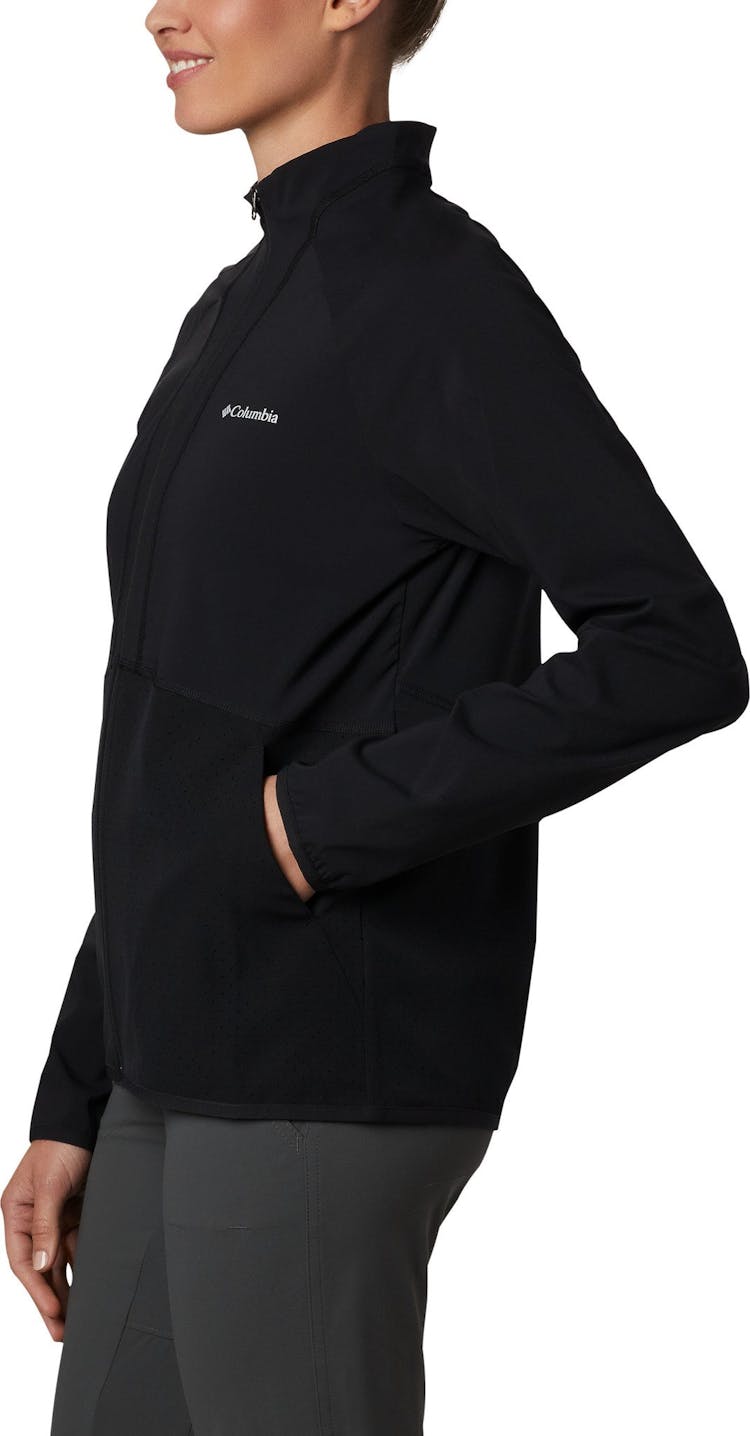 Product gallery image number 2 for product Bryce Peak Perforated Full Zip Softshell - Women's