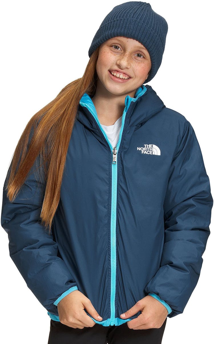 Product gallery image number 3 for product Reversible North Down Hooded Jacket - Girl's