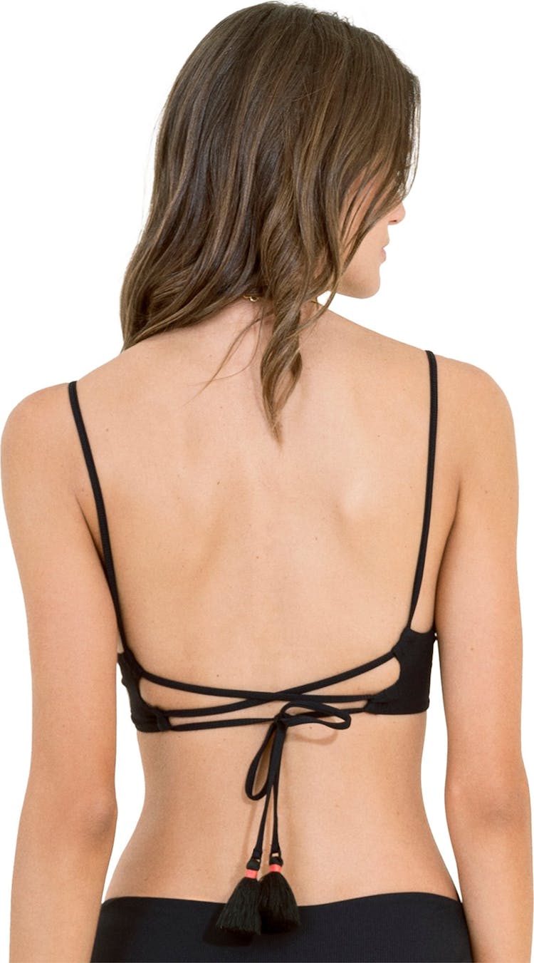 Numéro de l'image de la galerie de produits 3 pour le produit Haut de bikini à armatures Jade Black Dainty - Femme