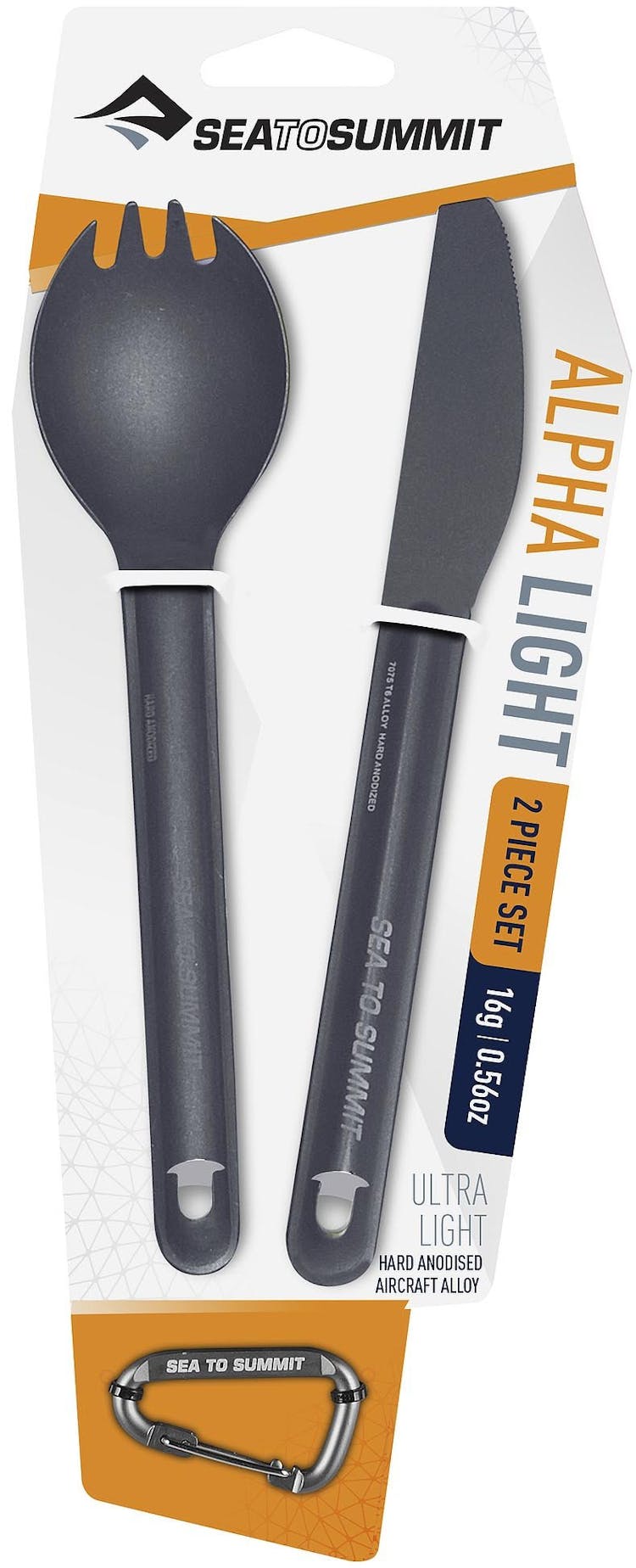 Product gallery image number 2 for product Alpha Light 2 Piece - Knife & Spork