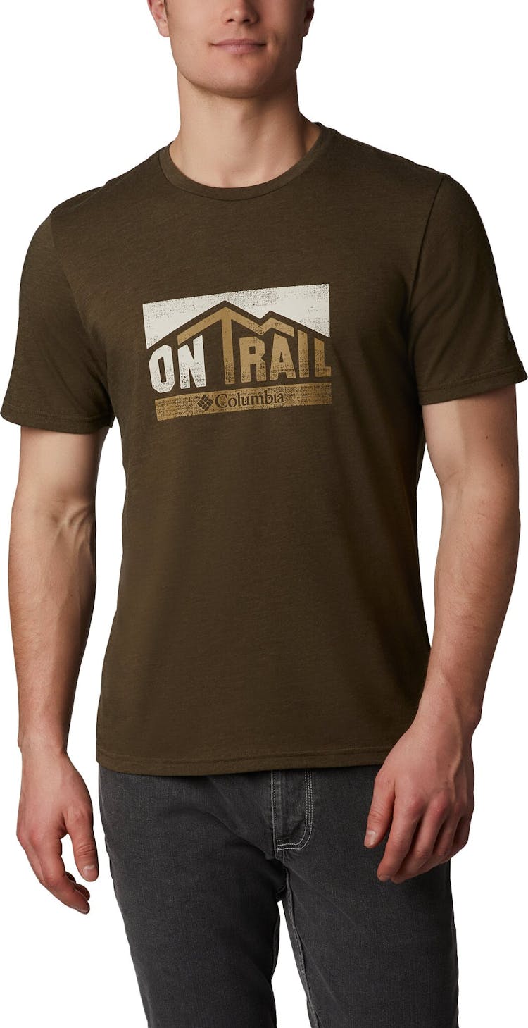 Numéro de l'image de la galerie de produits 1 pour le produit T-shirt graphique à manches courtes Teihen Trails - Homme