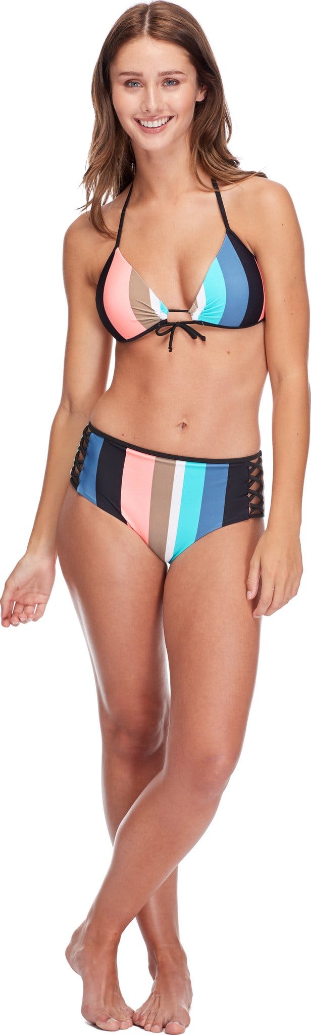 Product gallery image number 3 for product Stripe It Up Retro Swim Bottom - Women's