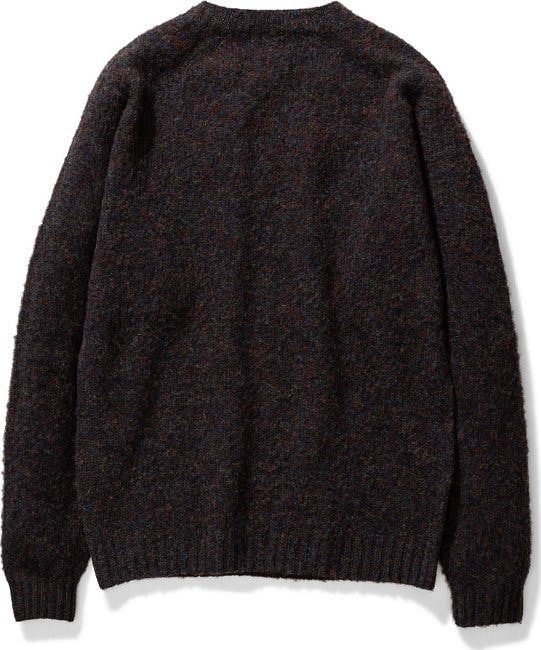 Product gallery image number 3 for product Birnir Brushed Lambswool Crew Neck Jumper - Men's