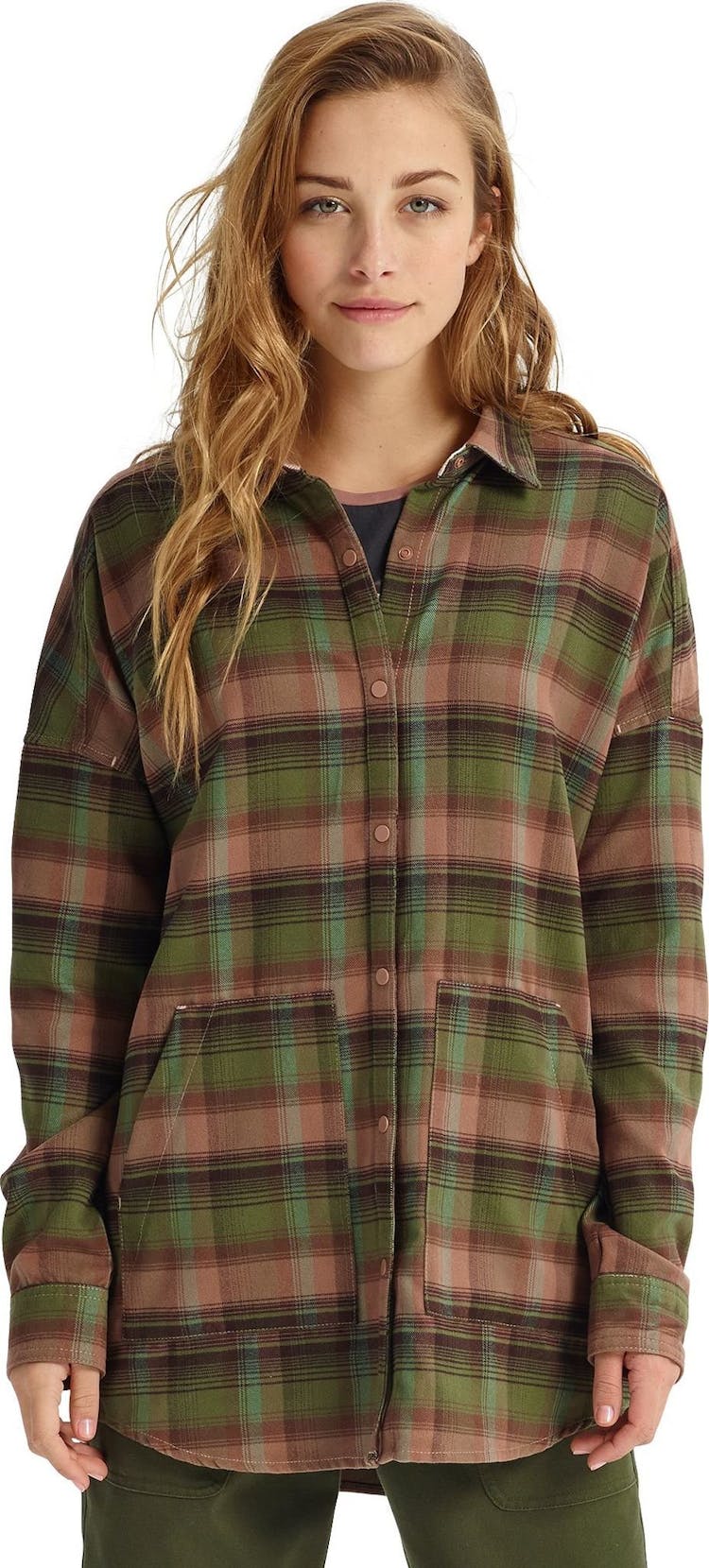 Product gallery image number 3 for product Teyla Flannel Long Sleeve T Shirt - Women's