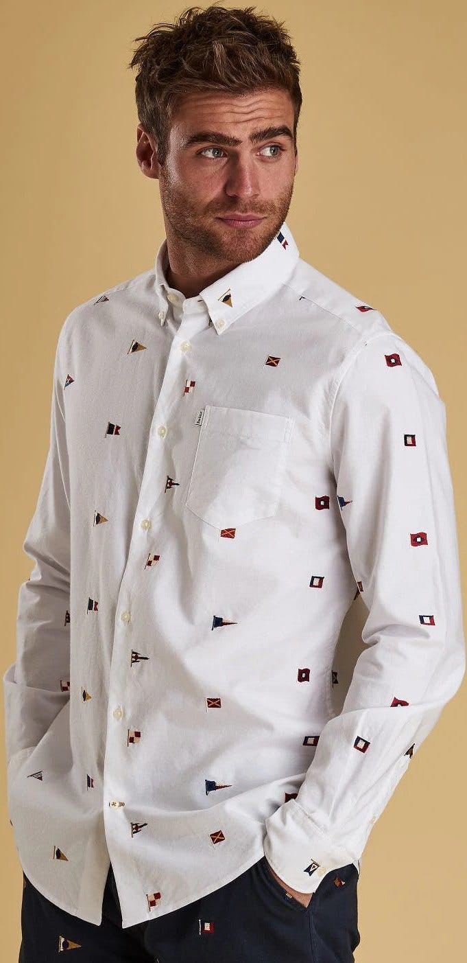 Product gallery image number 3 for product Oxford Flag Shirt - Men's