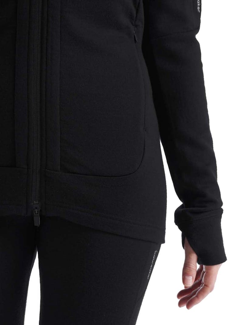 Product gallery image number 2 for product Merino Quantum III Long Sleeve Zip Top - Women's