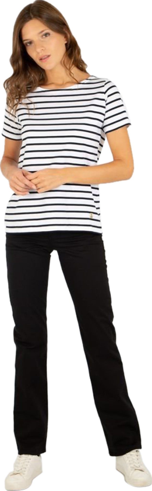 Product gallery image number 1 for product Hoédic Lightweight Breton Striped Cotton Jersey - Women's