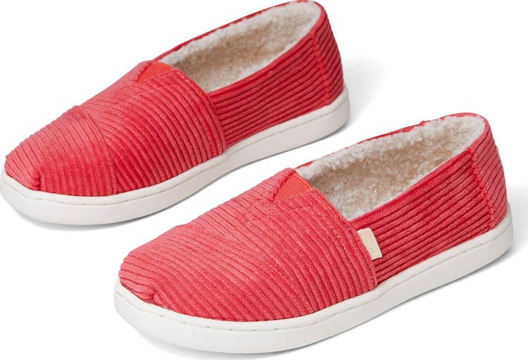 Product gallery image number 4 for product Red Corduroy Alpargata Shoes - Kids