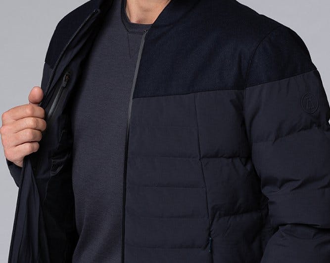 Product gallery image number 2 for product Performance Down Hybrid Bomber - Men's