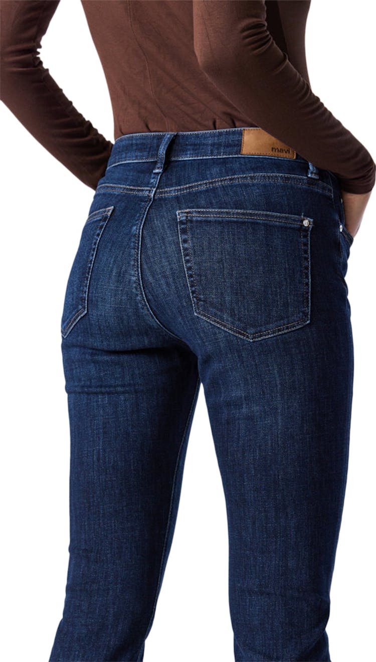 Product gallery image number 6 for product Viola Dark Used Brushed Feather Jean - Women's