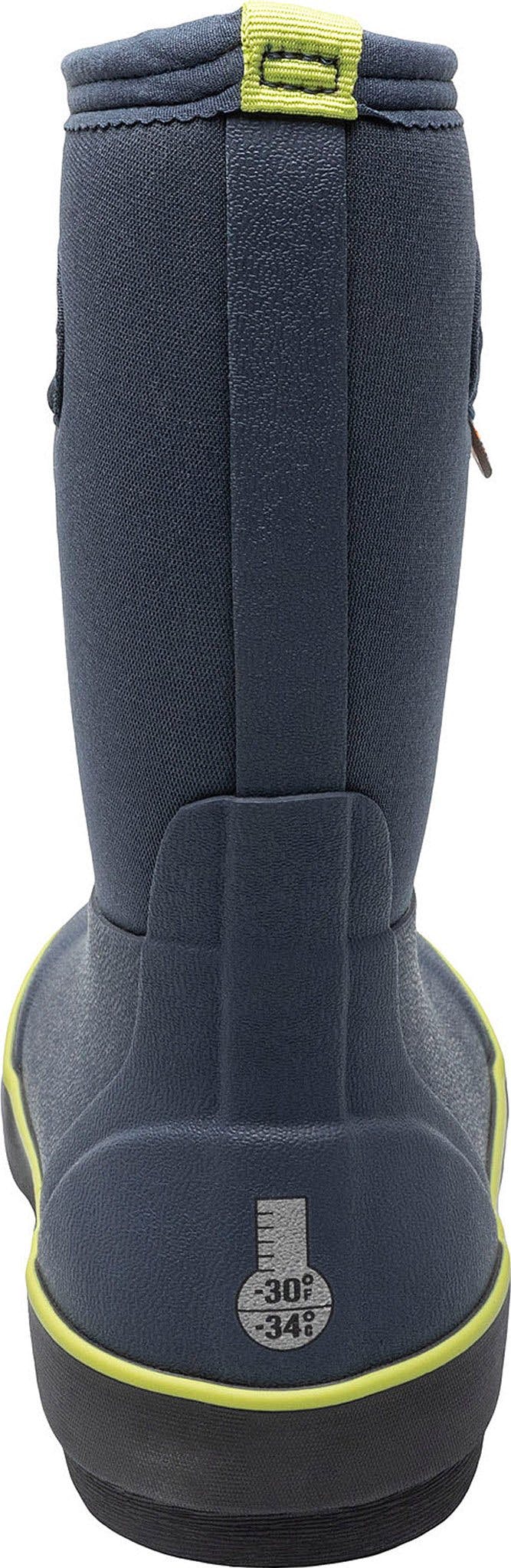 Product gallery image number 11 for product Classic II Texture Solid Insulated Rain Boots - Kids