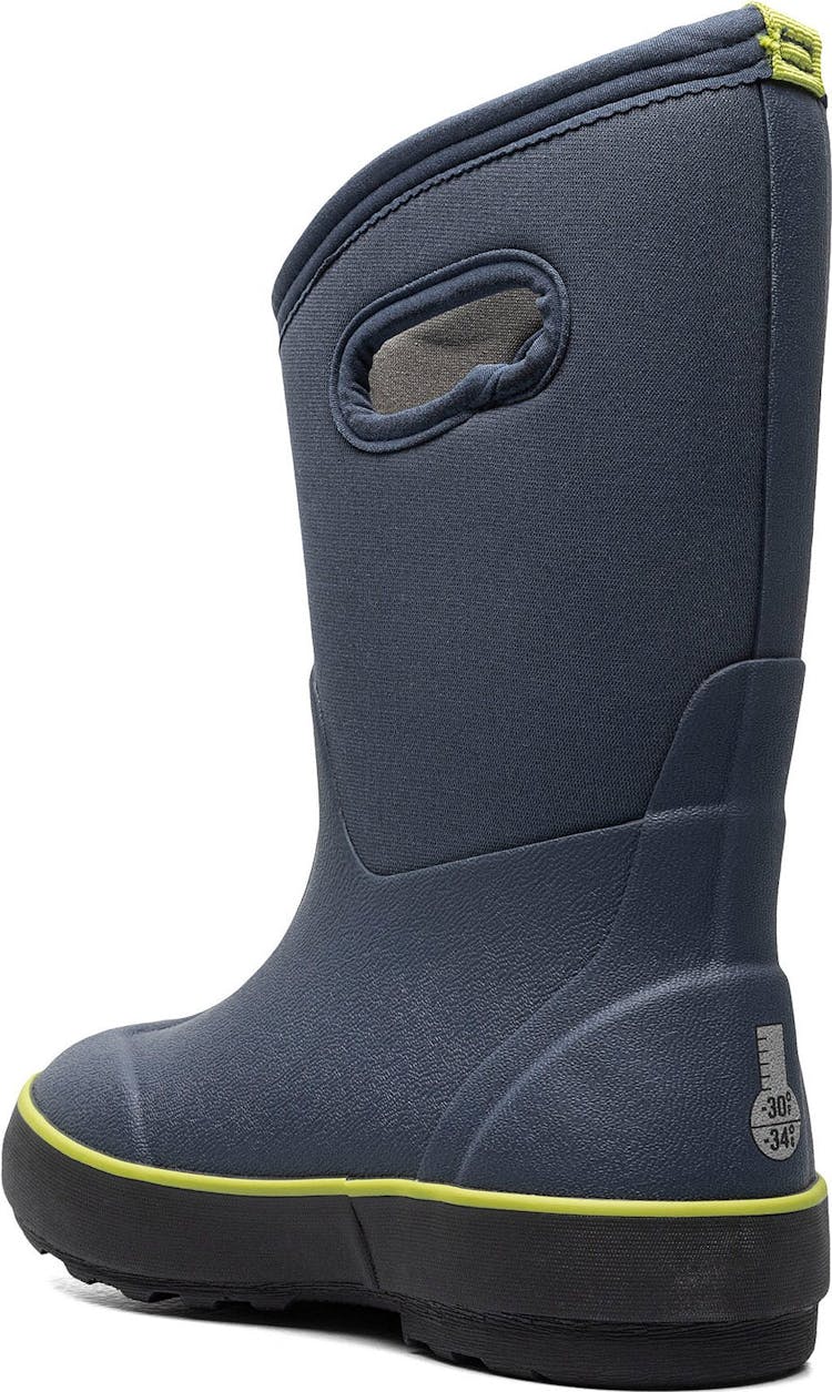 Product gallery image number 12 for product Classic II Texture Solid Insulated Rain Boots - Kids