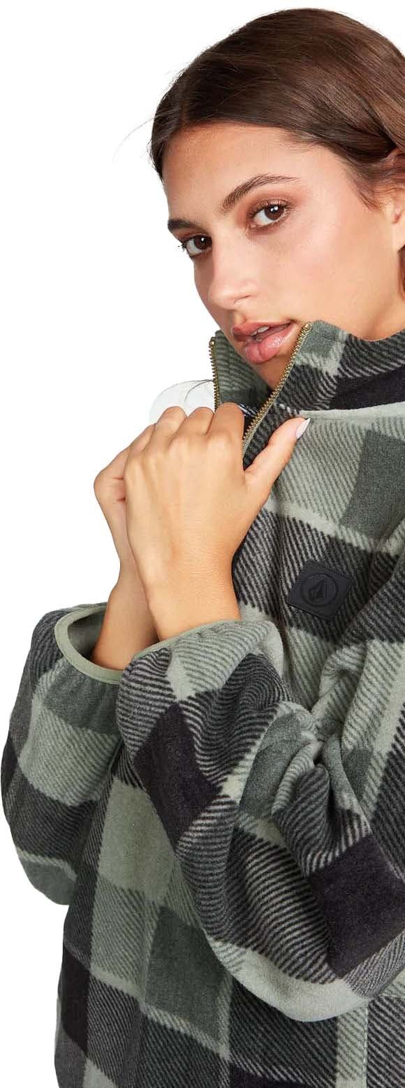 Product gallery image number 2 for product Pheelin It Mock Neck Fleece Pullover - Women's