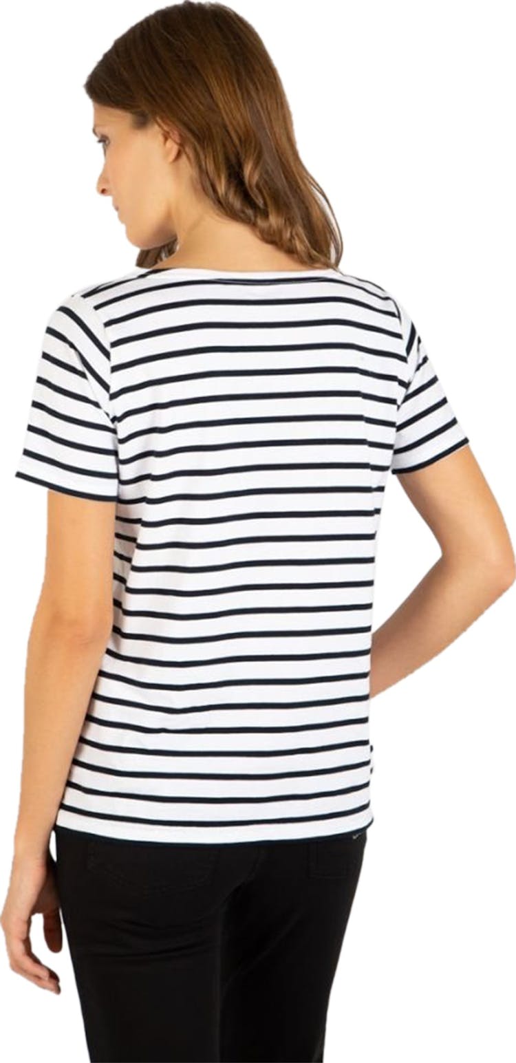 Product gallery image number 2 for product Hoédic Lightweight Breton Striped Cotton Jersey - Women's