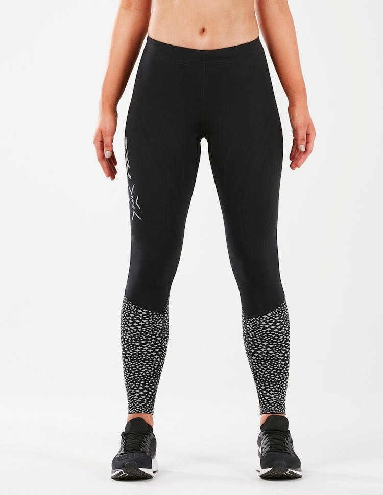 Product gallery image number 1 for product Reflective Run Thermal Tight w Back Storage - Women's