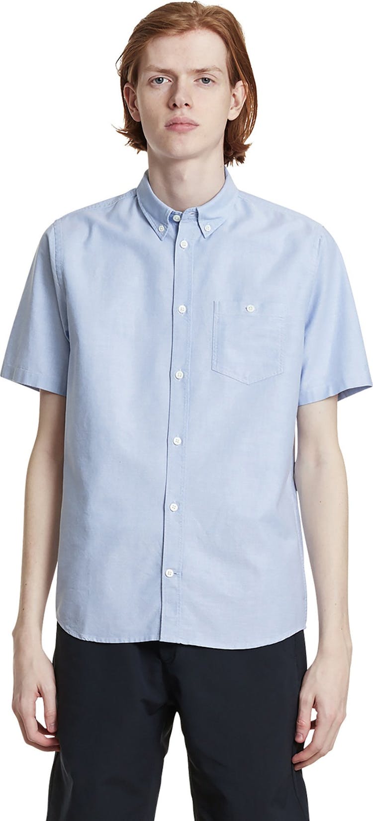 Product gallery image number 8 for product Theo Oxford Short Sleeve Shirt - Men's