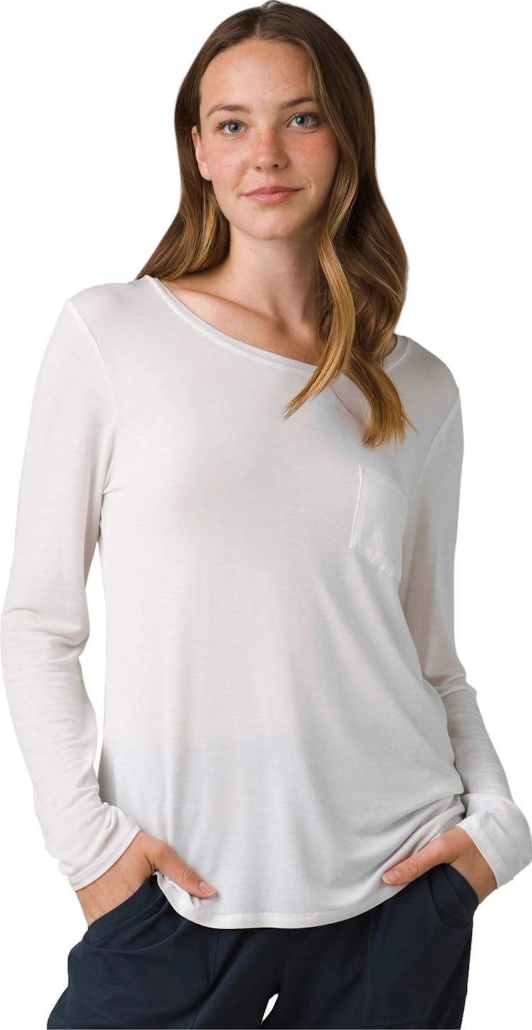 Product gallery image number 3 for product Foundation Long Sleeve Crew Neck Top - Women's
