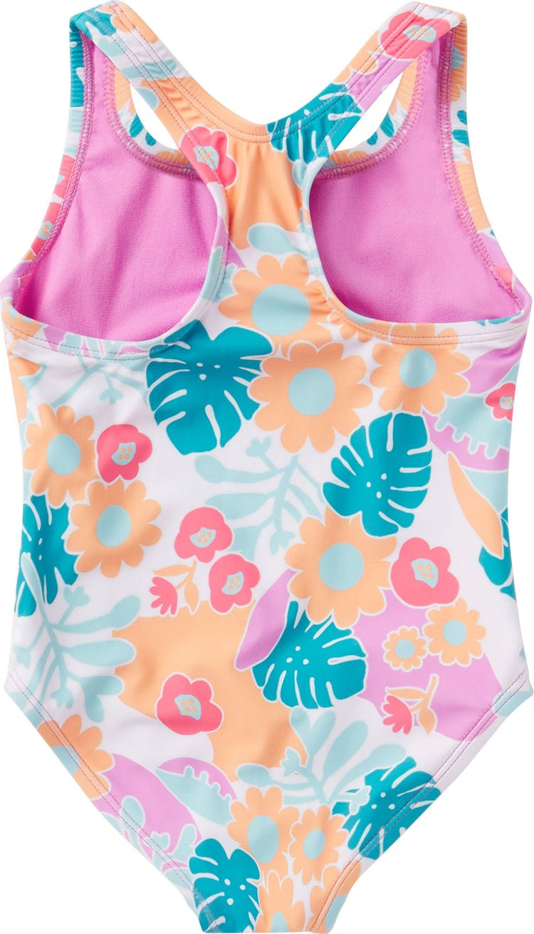 Product gallery image number 2 for product Printed Snapsuit One-Piece Swimsuit - Toddler Girls