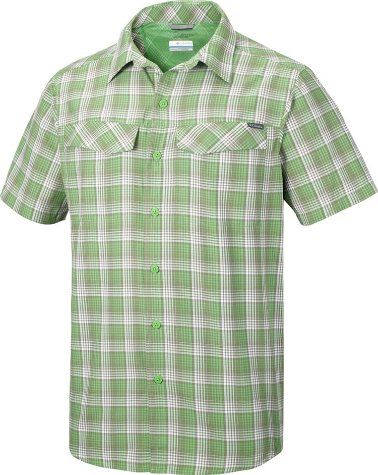 Product gallery image number 1 for product Silver Ridge Multi Plaid Short Sleeve Shirt - Men's