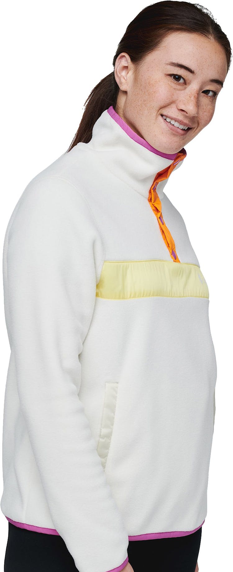 Product gallery image number 13 for product Teca 1/4 Snap Fleece Sweatshirt - Women's