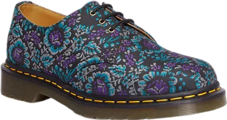 Product gallery image number 1 for product 1461 Floral Jacquard Oxford Shoes - Unisex