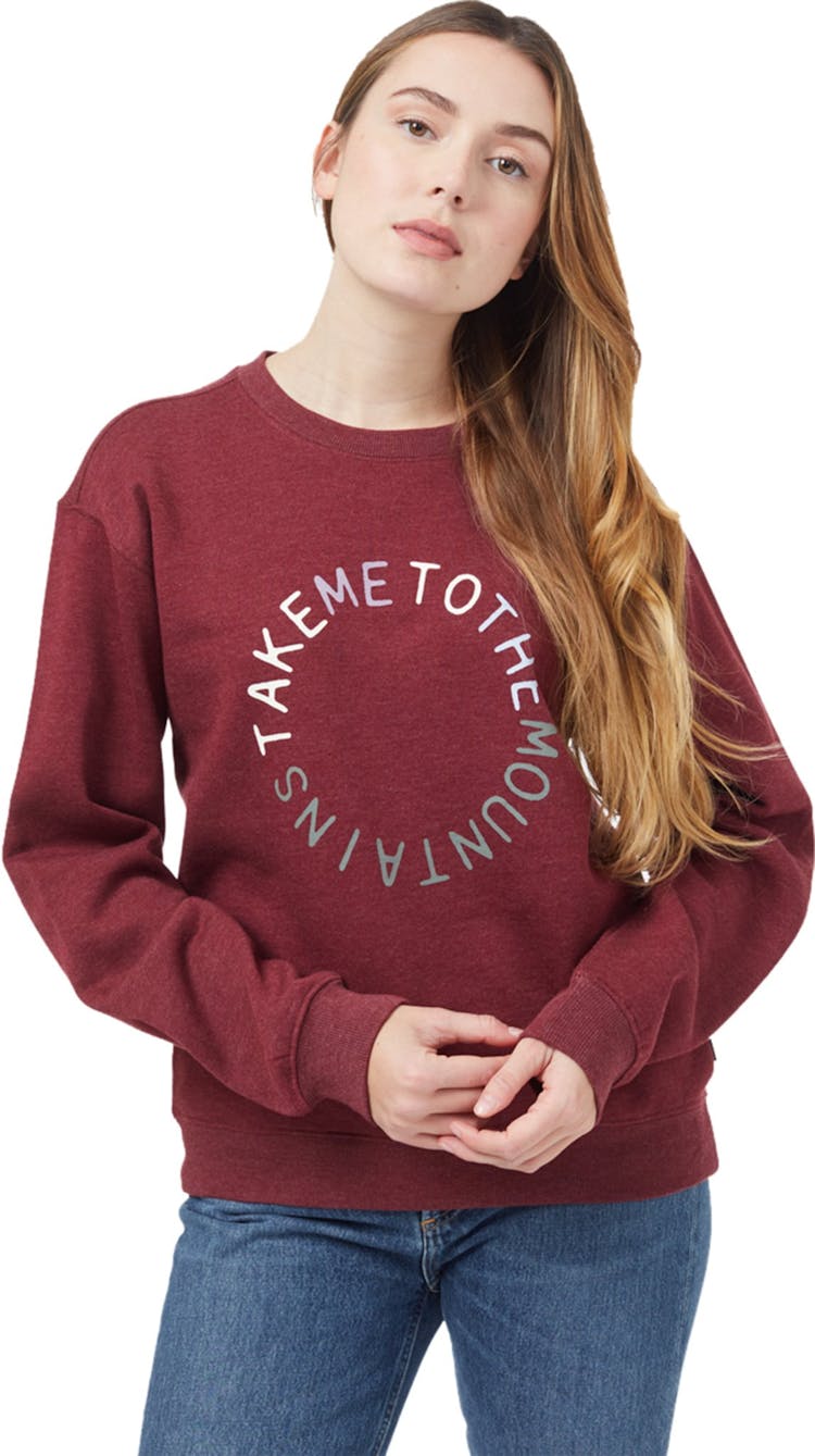Product gallery image number 1 for product To The Mountains Crewneck Sweatshirt - Women's