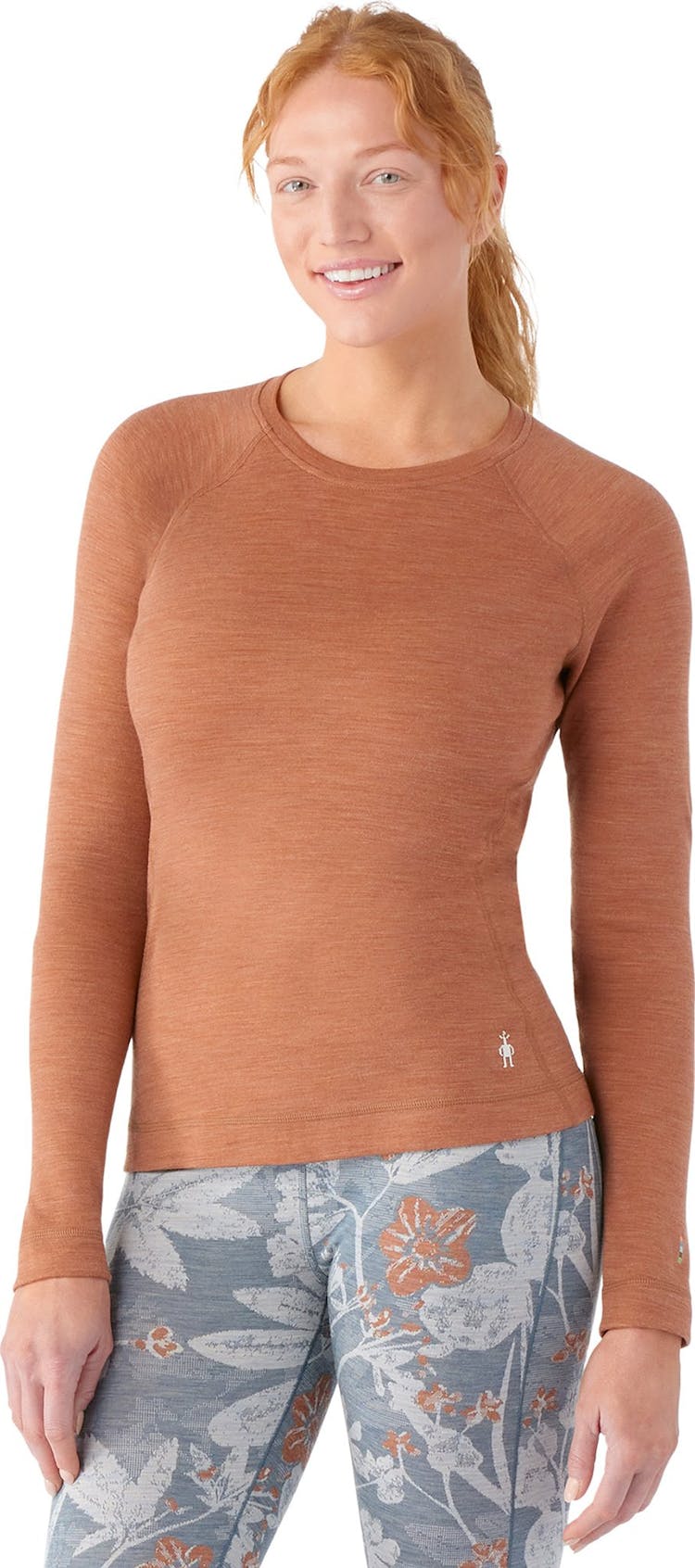 Product gallery image number 3 for product Classic Thermal Merino Base Layer Crew Boxed - Women's