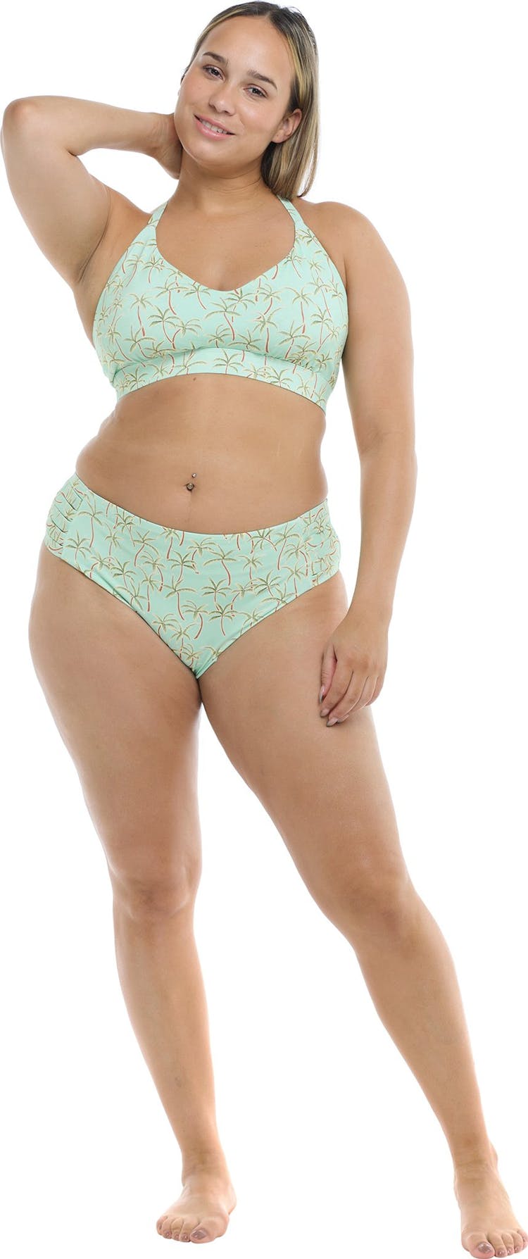 Product gallery image number 1 for product Salt Cay Retro Plus Size Bikini Bottom - Women's