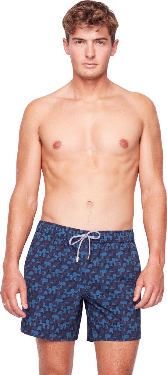 Product image for Circled Illusion Swim Shorts - Men's