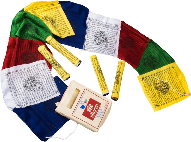 Product gallery image number 1 for product Prayer Flags 5 Strings - Unisex