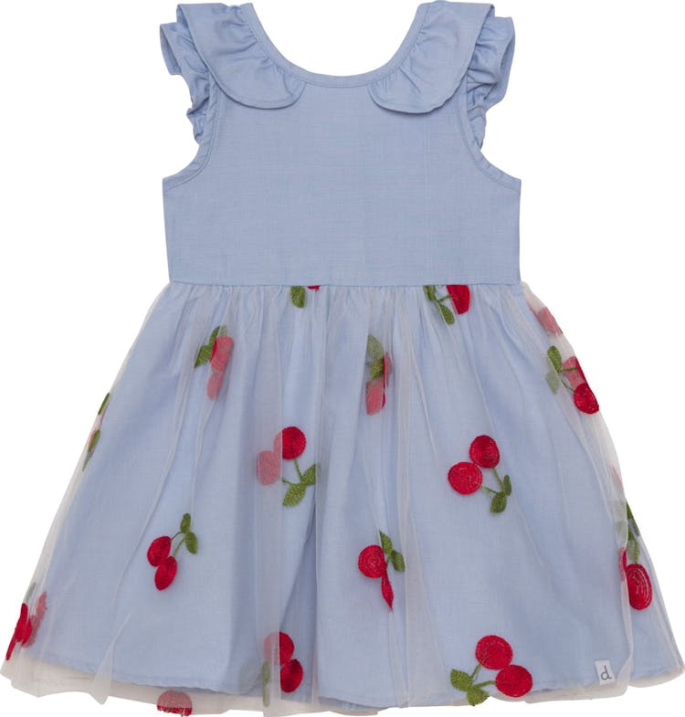 Product gallery image number 1 for product Dress with Tulle Skirt - Little Girls