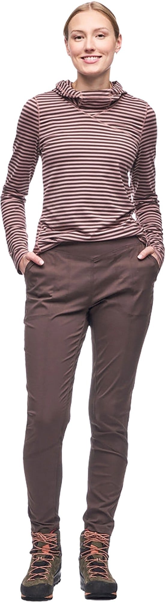 Image de produit pour T-shirt à capuchon et manches longues Tulum - Femme