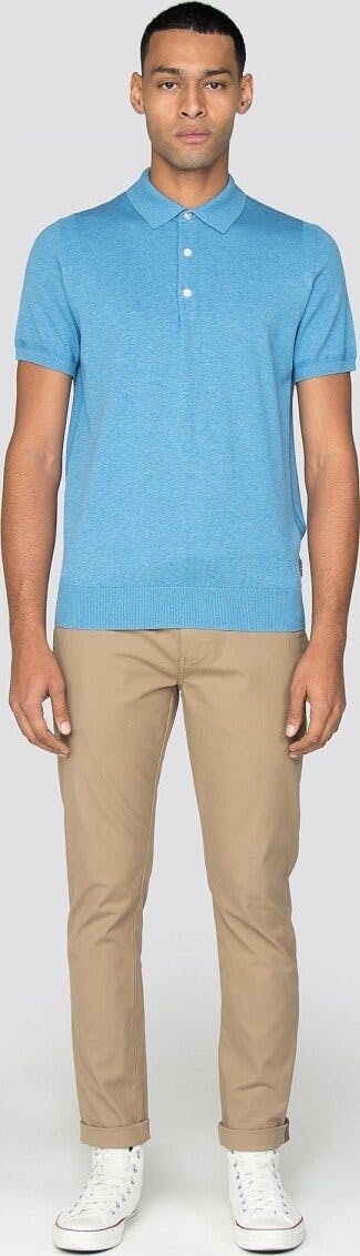 Product gallery image number 2 for product Short Sleeve Knitted Polo - Men's