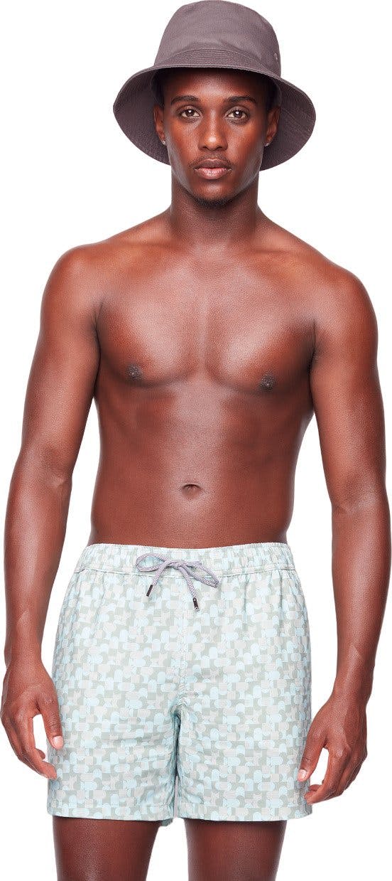 Product gallery image number 1 for product Circled Illusion Swim Shorts - Men's