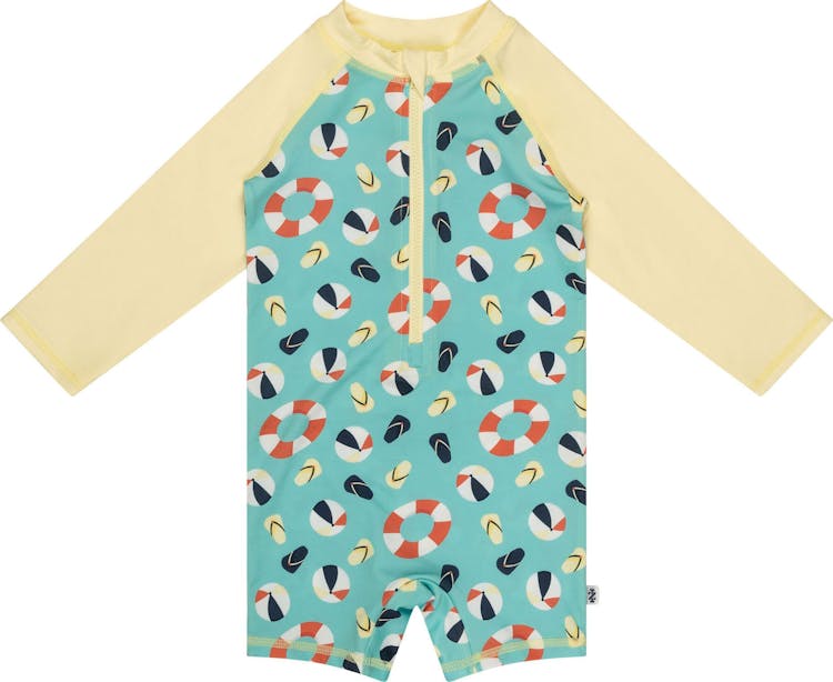 Product gallery image number 2 for product Pool Day Print 3 Piece Rashguard Set - Baby Boy