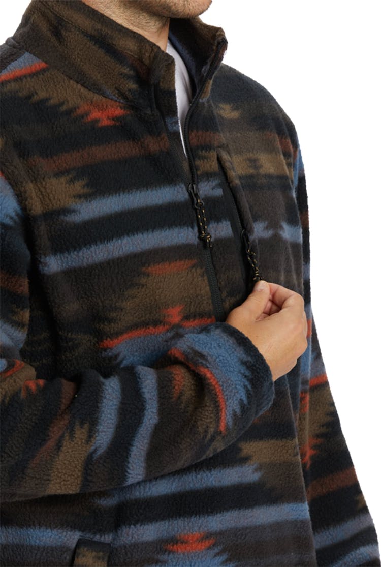 Product gallery image number 6 for product Boundary Half Zip Mock Neck Fleece Pullover - Men's